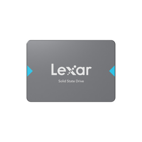 Вътрешен SSD диск Lexar NQ100, 256GB, 2.5 инча, SATA III 6Gb/s, до 550MB/s четене, до 445MB/s запис