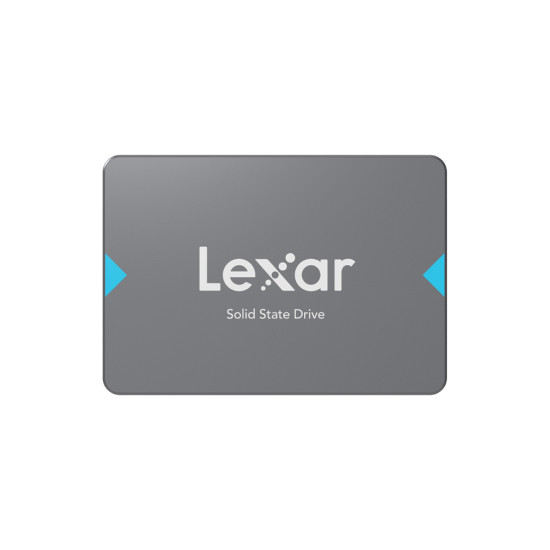 Вътрешен SSD диск Lexar NQ100, 256GB, 2.5 инча, SATA III 6Gb/s, до 550MB/s четене, до 445MB/s запис