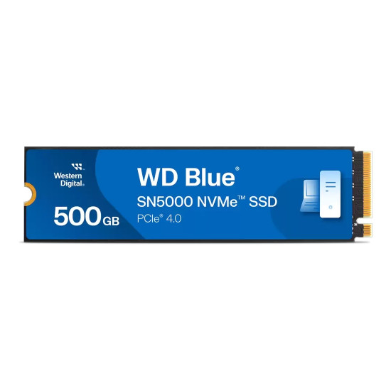 Вътрешен SSD диск Western Digital Blue SN5000, 500GB, M.2 2280, PCIe 4.0