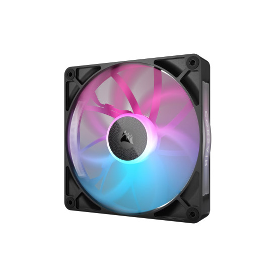 Вентилатор Corsair RX140, 140mm x 25mm, PWM, RGB, 300–1700 RPM