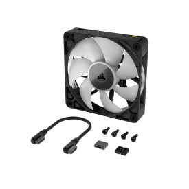 Вентилатор Corsair RX140, 140mm x 25mm, PWM, RGB, 300–1700 RPM