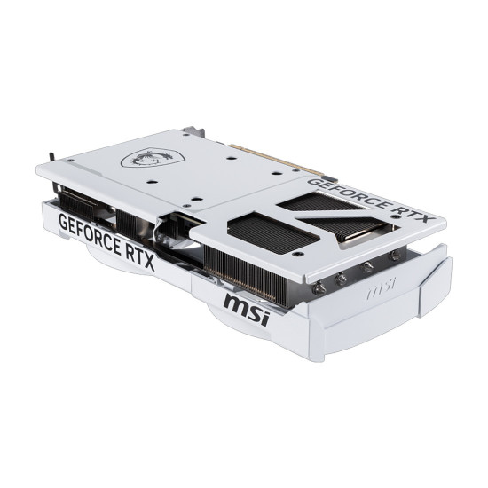 Видеокарта MSI GeForce RTX 5070 Ventus 2X OC White, 12GB, GDDR7, 192-bit, PCI Express 5.0, HDMI 2.1b, DisplayPort 2.1b
