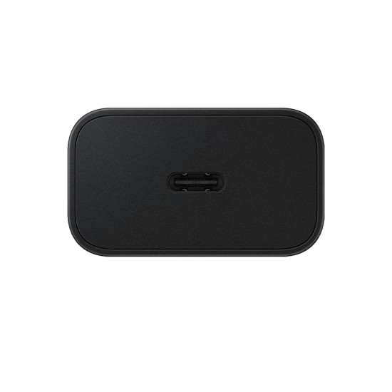 Зарядно SAMSUNG, 25 W, USB-C, GaN, with cable, Black