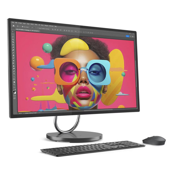 All-in-One компютър Lenovo Yoga AIO 32ILL10, 31.5 инча, Ultra HD, Intel Core Ultra 7 256V, Intel Arc 140V, 16GB LPDDR5X 8533 MHz, 1TB SSD , Windows 11 Home