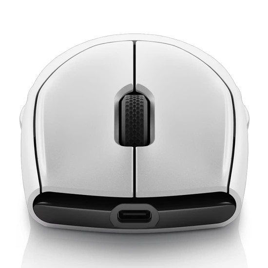 Безжична мишка Alienware Tri-Mode Wireless Gaming, AW720M, Lunar Light