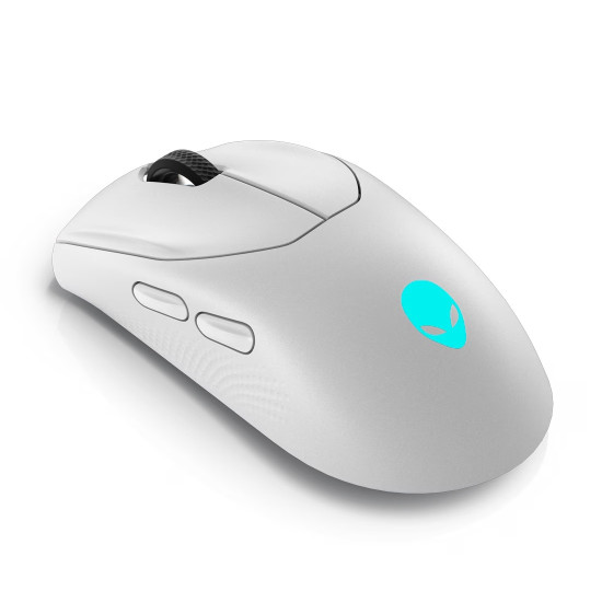 Безжична мишка Alienware Tri-Mode Wireless Gaming, AW720M, Lunar Light