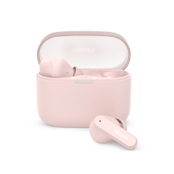 Безжични слушалки Philips, in-ear, 32h playtime, Pink