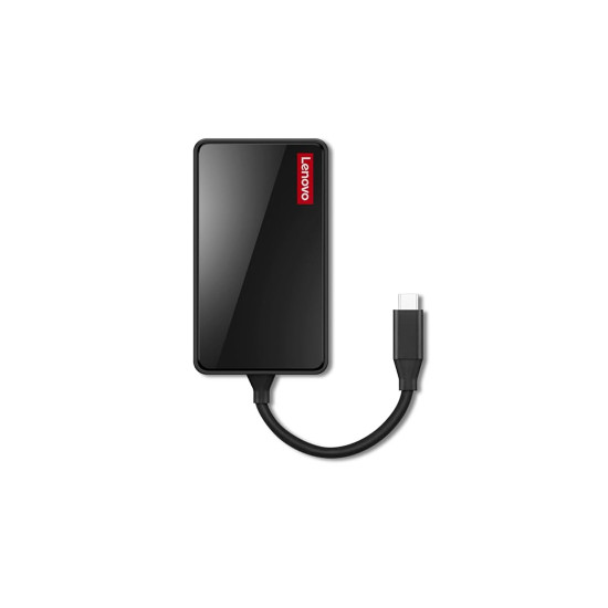 Докинг станция Lenovo GX91M73945, USB-C, HDMI 4K, 2 x USB-A 3.2, USB-C Power Delivery, RJ-45