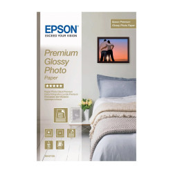 Фотохартия Epson Premium Glossy C13S042155, S042155, фото, A4, гланцова, 255g/m², 20 листа