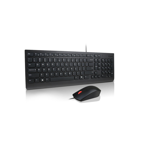 Комплект клавиатура и мишка LENOVO Essential Wired Keyboard and Mouse Combo BG