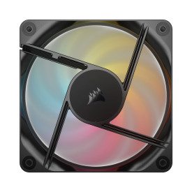 Комплект вентилатори CORSAIR RS120-R -  ARGB, 120mm ARGB Fan, Triple Pack, Black