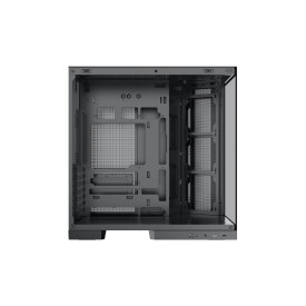 Кутия за компютър Aqua 7 EN49026, E-ATX, USB 3.0 и USB-C, 2 x TG, ARGB и PWM Remote Control Box, Black