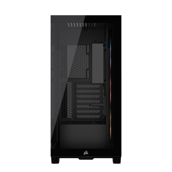 Кутия за компютър CORSAIR 3500X RSR ARGB, Tempered Glass, Mid-Tower, Black