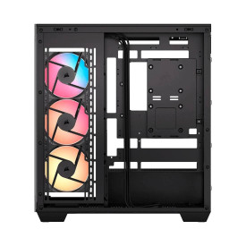 Кутия за компютър CORSAIR 3500X RSR ARGB, Tempered Glass, Mid-Tower, Black