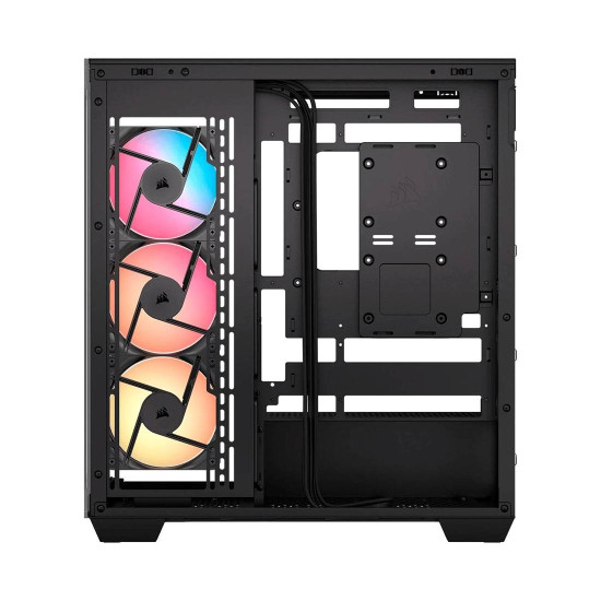 Кутия за компютър CORSAIR 3500X RSR ARGB, Tempered Glass, Mid-Tower, Black