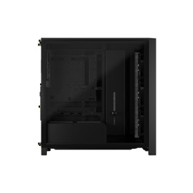 Кутия за компютър Corsair FRAME 4000D RS Wood, Mid-Tower, Black/Walnut