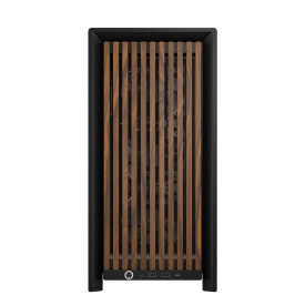 Кутия за компютър Corsair FRAME 4000D RS Wood, Mid-Tower, Black/Walnut