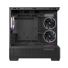 Кутия за компютър DeepCool CG380U-3F, Mid Tower, 2 x USB 3.0, 1 x USB Type-C, 1 x Audio, Black