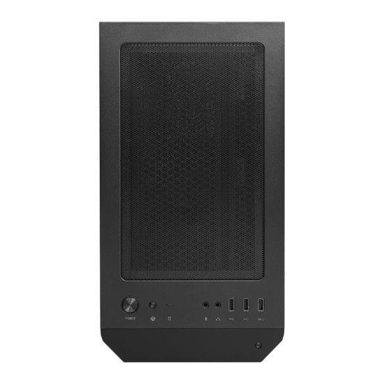 Кутия за компютър MSI MAG FORGE M100A, M-ATX Tower, 1 x USB 3.2 Gen 1 Type-A, 2 x USB 2.0 Type-A, 1 x Audio, 1 x Mic, Power Button, 4 x 120 мм ARGB Fans