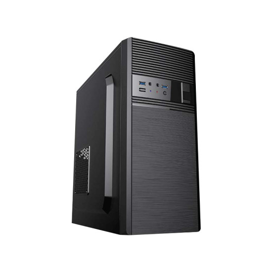Кутия за компютър TrendSonic FC-F56A-USB-C, ATX, 7 слота, 1 x 5.25 инча, 2 x 3.5 инча H.D., 2 x 2.5 инча SSD, 2 x USB 3.0, 1 x Type-C, 1 x AUDIO, PSU 550W, 12 см, 20+4 pin