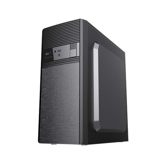 Кутия за компютър TrendSonic FC-F56A-USB-C, ATX, 7 слота, 1 x 5.25 инча, 2 x 3.5 инча H.D., 2 x 2.5 инча SSD, 2 x USB 3.0, 1 x Type-C, 1 x AUDIO, PSU 550W, 12 см, 20+4 pin