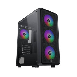 Кутия за компютър Xigmatek DUO X, 1 x USB 3.0, 2 x USB 2.0, Black