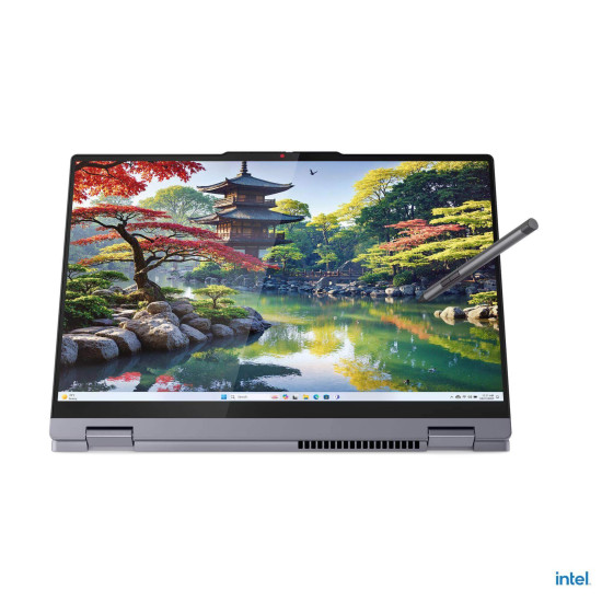 Лаптоп LENOVO IdeaPad 5 2-in-1 Intel Core Ultra 5 225U, 16 инча, WUXGA Touch, 16GB DDR5, 512GB SSD, Luna Grey, Windows 11 Home