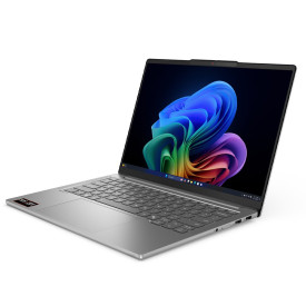 Лаптоп LENOVO IdeaPad Pro 5 AMD Ryzen AI 5 340, 14 инча, 2.8K OLED, 500N, 120Hz, 24GB DDR5, 1TB SSD, Luna Grey