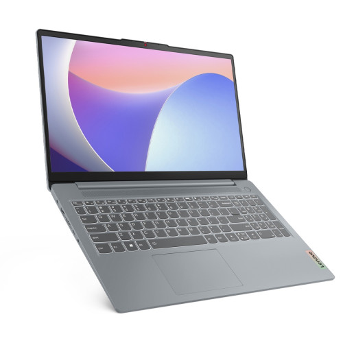 Лаптоп LENOVO IdeaPad Slim 3, Intel Core i5-12450H, 15.6 инча FHD, 16GB DDR5, 512GB SSD, Сив