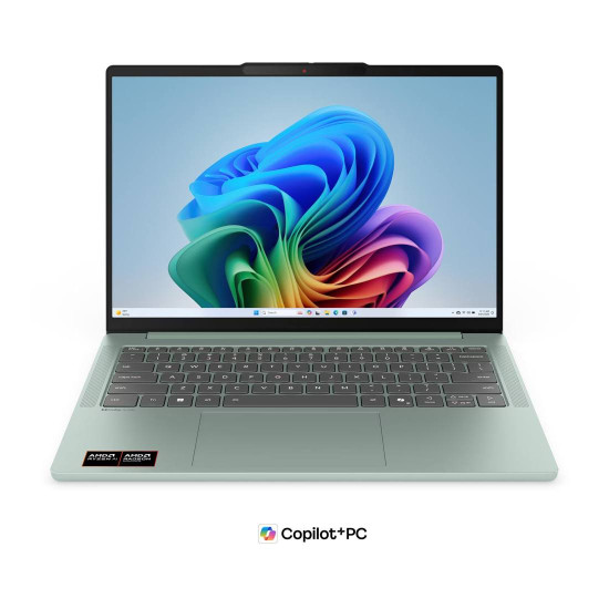 Лаптоп Lenovo IdeaPad Slim 5, AMD Ryzen AI 5 430, 14 инча WUXGA OLED, 16GB DDR5 RAM, 512GB SSD, Breeze Moss
