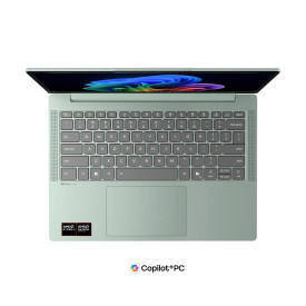 Лаптоп Lenovo IdeaPad Slim 5, AMD Ryzen AI 5 430, 14 инча WUXGA OLED, 16GB DDR5 RAM, 512GB SSD, Breeze Moss