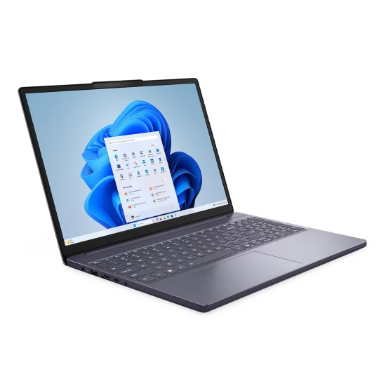 Лаптоп LENOVO IdeaPad Slim 3, AMD Ryzen 5 7533HS, 15.3 инча, WUXGA, 16 GB DDR5, 512 GB SSD, Luna Grey