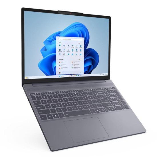 Лаптоп LENOVO IdeaPad Slim 3, AMD Ryzen 5 7533HS, 15.3 инча, WUXGA, 16 GB DDR5, 512 GB SSD, Luna Grey