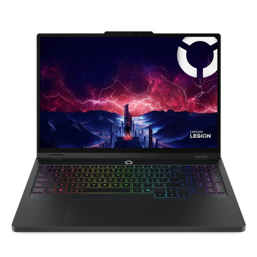 Лаптоп LENOVO Legion Pro 5, AMD Ryzen 9 8945HX, 16 инча, 32 GB DDR5, 1 TB PCIe SSD, NVIDIA GeForce RTX 5070 8 GB, Windows 11 Home, Eclipse Black