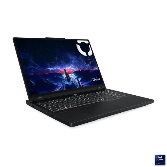 Лаптоп Lenovo Legion Pro 5, Intel Core Ultra 9 275HX, 16 инча WQXGA OLED 500N 165Hz HDR, 32GB DDR5, 1TB SSD, RTX 5070 Ti 12GB, Eclipse Black