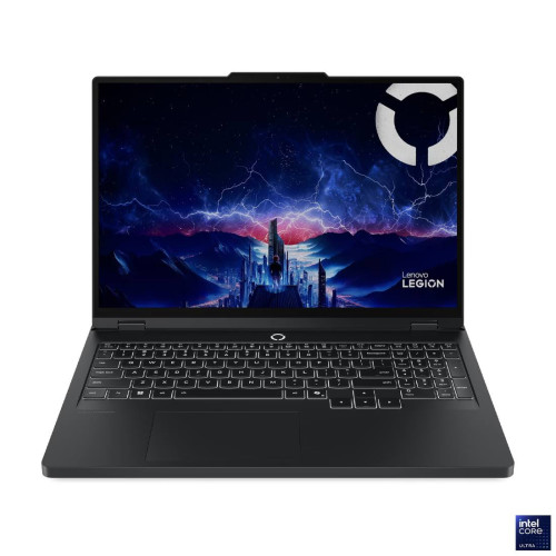 Лаптоп Lenovo Legion Pro 5, Intel Core Ultra 9 275HX, 16 инча WQXGA OLED 500N 165Hz HDR, 32GB DDR5, 1TB SSD, RTX 5070 Ti 12GB, Eclipse Black