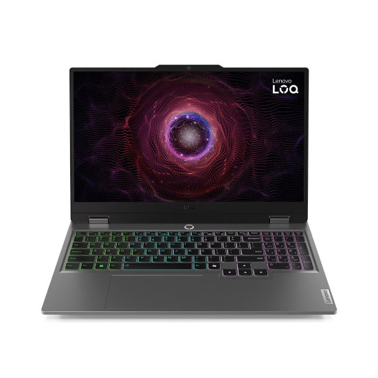 Лаптоп Lenovo LOQ 15ARP9, 15.6 инча, FHD, IPS, AMD Ryzen 5 7235HS, NVIDIA RTX 3050 6GB, 24GB RAM, 1TB SSD, Windows 11 Home, Luna Grey