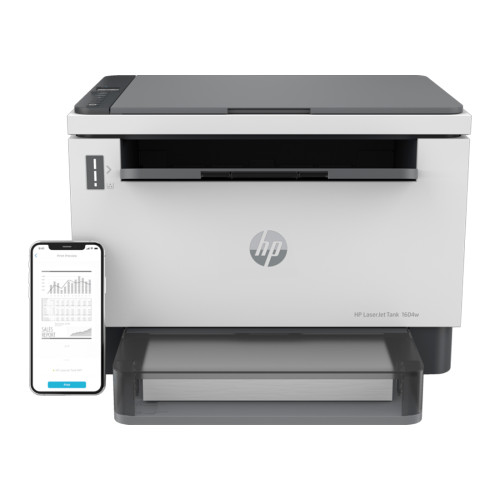 Лазерен принтер HP LaserJet Tank 1604w, MFP