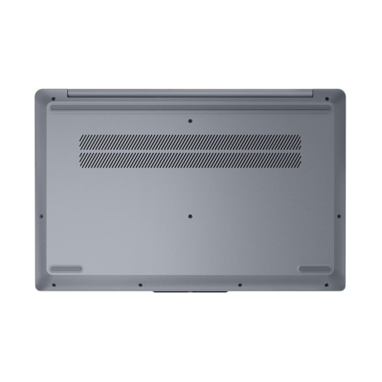 Лаптоп LENOVO IdeaPad Slim 3, Intel N100, 15.6 инча Full HD, 300 нита, 8GB DDR5 RAM, 128GB UFS 3.1, Arctic Grey, Windows 11 Home