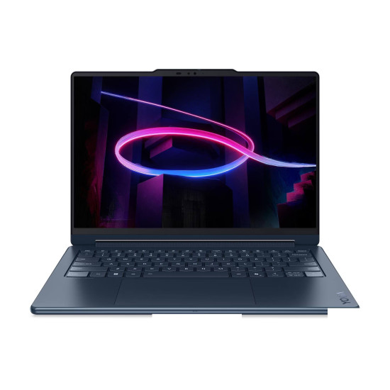 Лаптоп LENOVO Yoga 9 2-in-1, Intel Core Ultra 7 355, 14 инча 2.8K OLED, тъчскрийн, 32GB DDR5 RAM, 1TB SSD, Cosmic Blue, Windows 11 Home