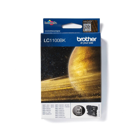 Мастило BROTHER LC1100BK, Black