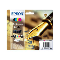 Мастило Epson, C13T16364022, 16XL, Black, Cyan, Magenta, Yellow