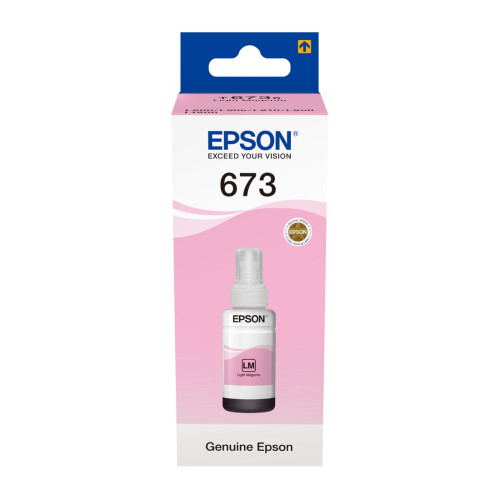 Мастило EPSON T6736, Light Magenta, 70 мл