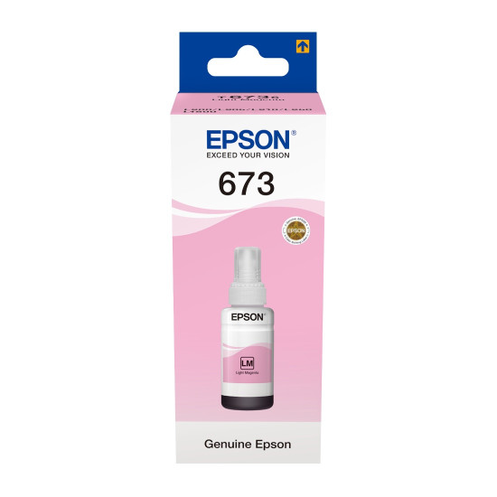 Мастило EPSON T6736, Light Magenta, 70 мл
