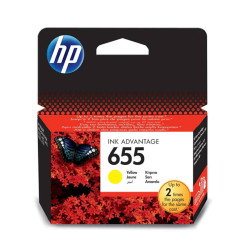 Мастило HP 655, CZ112AE, Yellow