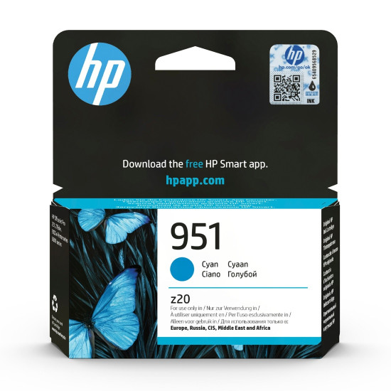 Мастило HP 951, CN050AE, Cyan