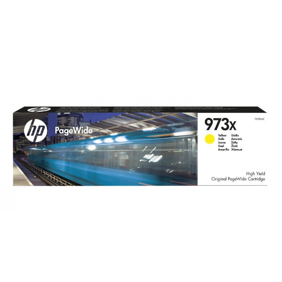 Мастило HP 973X, F6T83AE, Yellow