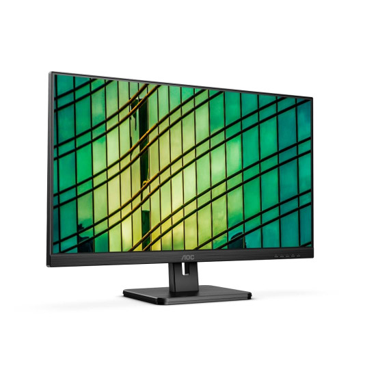 Монитор AOC 27E2QAE, 27 инча, IPS, 75Hz, 4 ms, Full HD, DisplayPort, HDMI, VGA