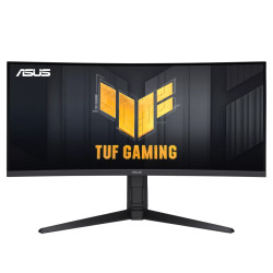 Монитор ASUS TUF Gaming VG34VQEL1A, 34 инча, VA панел, 3440x1440 UWQHD, 100Hz, 1ms