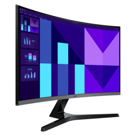 Монитор Samsung LS27D392GAUXEN S39GD, 27 инча FHD, Curved, 16:9, VA, 100Hz, 250 cd/2, 4000:1, 4ms, Built-in Speakers, 1xHDMI, 1xVGA